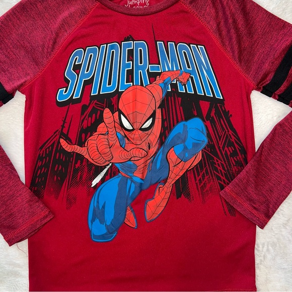 Jumping Beans Red Spider-Man Long Sleeve Tee - Picture 2 of 3